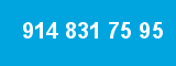 914 831 75 95 914 831 75 95